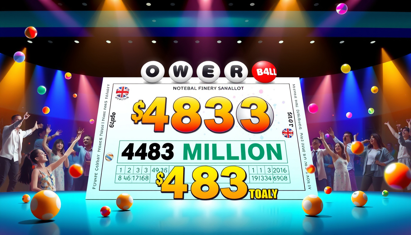 March 26 Powerball Jackpot Soars to $483 Million: Are You Holding the Winning Numbers?