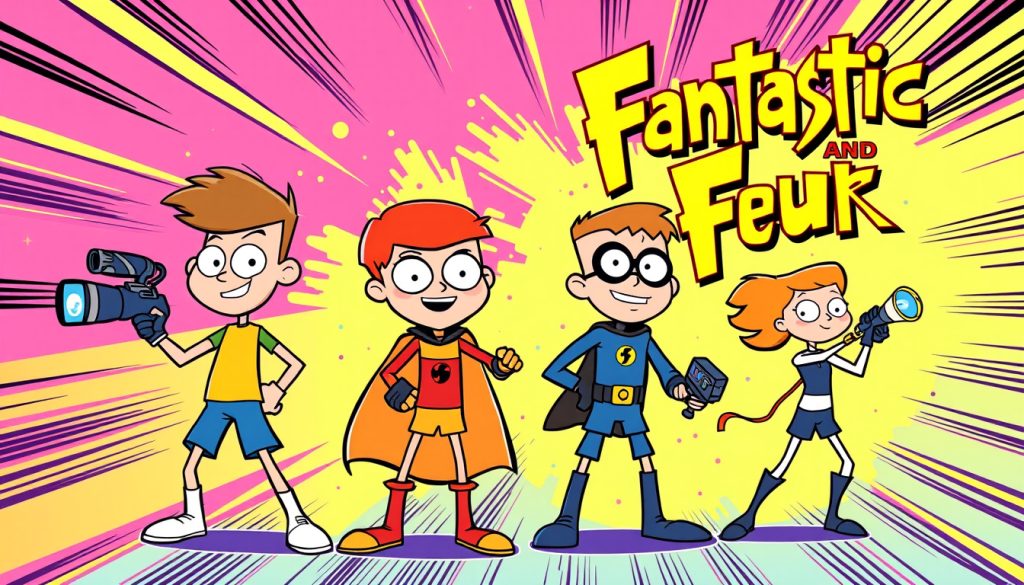 Unveiling a Whimsical Twist: Discover the Latest ‘Fantastic Four’ Variant Cover Featuring Phineas and Ferb!