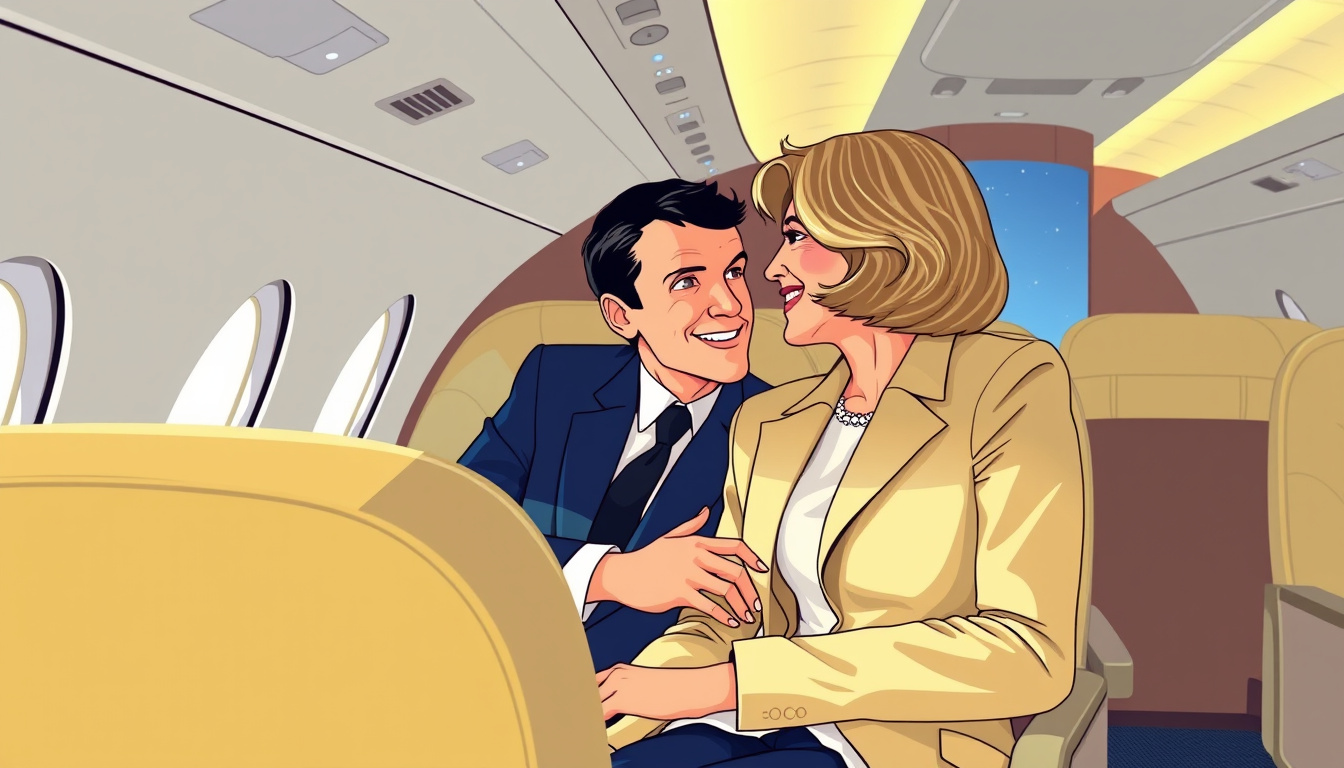 Behind the Headlines: Did Brigitte Macron Give Her Husband a Gentle Nudge on a Plane?