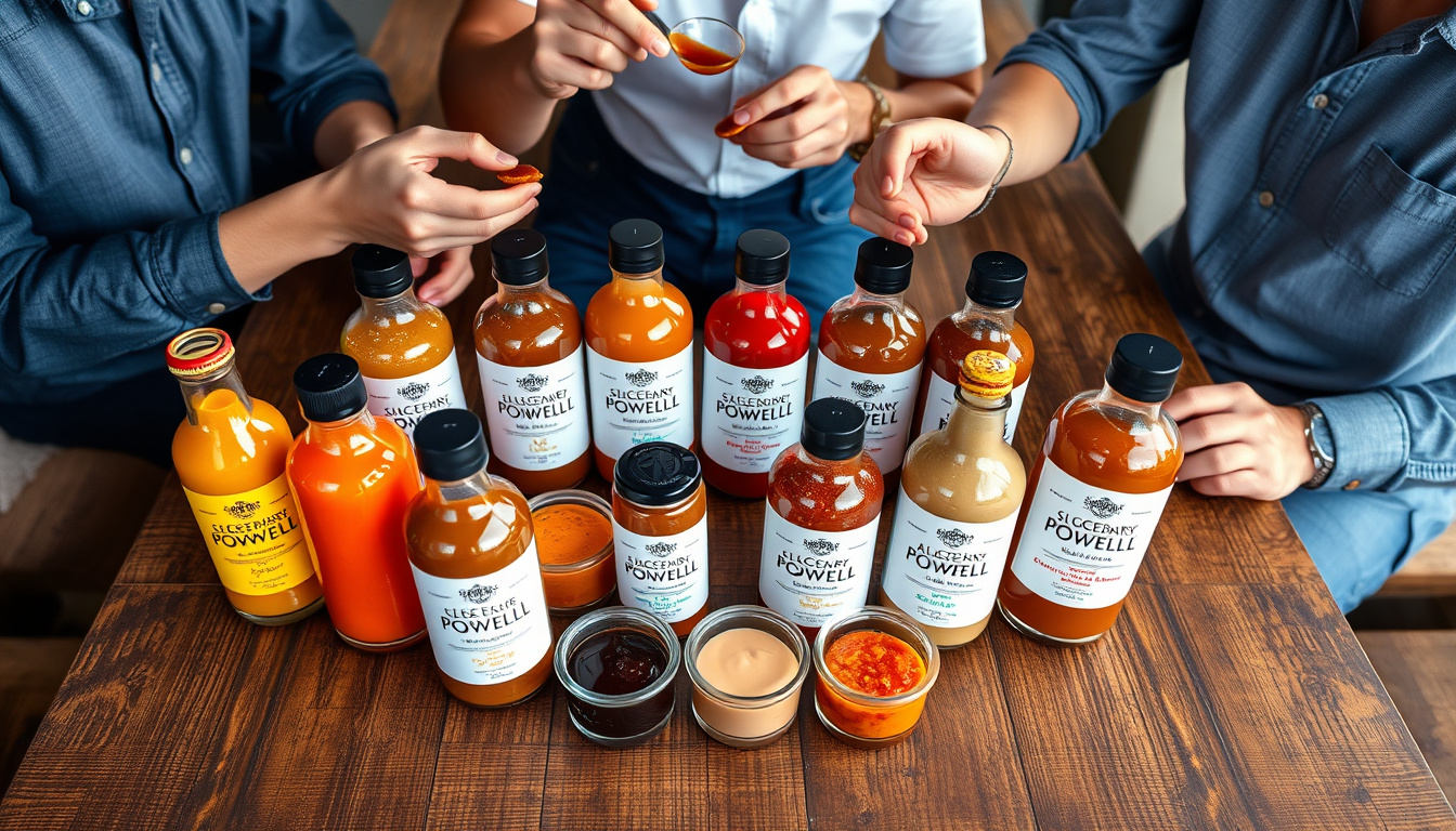 Exploring Flavor: Our Delightful Experience Tasting Glen Powell's Signature Condiments