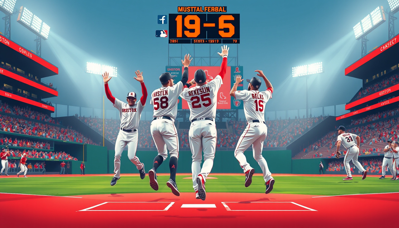 Red Sox Triumph Over Orioles: A Deep Dive into the 19-5 Showdown on May 23, 2025