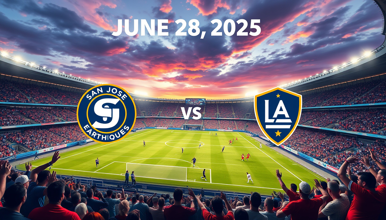 Match Recap: Thrilling Showdown Between San Jose Earthquakes and LA Galaxy on June 28, 2025
