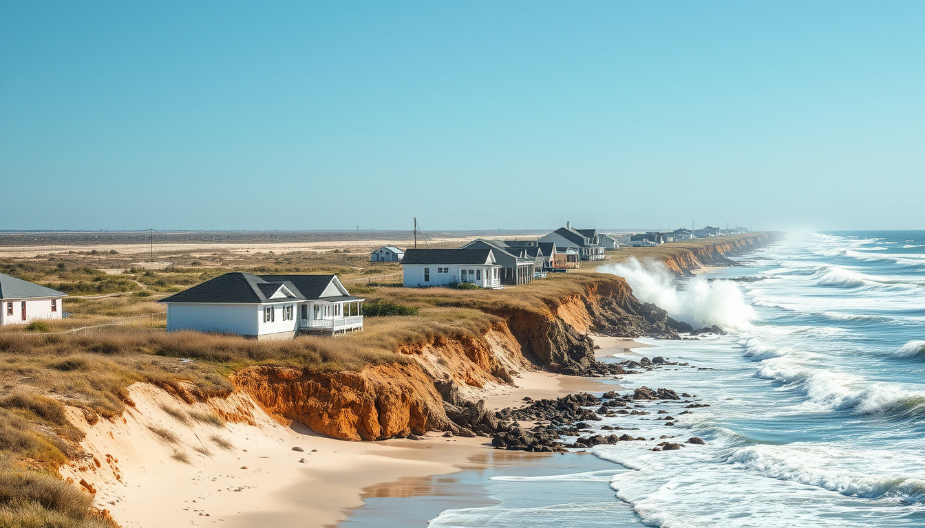 Buxton NC: Ocean Takes Its Toll as Multiple OBX Homes Erode Amid Stormy Seas